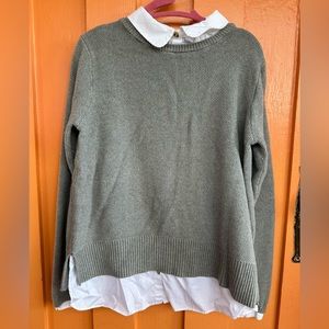 GUC Seraphine maternity and nursing layered sweater size large